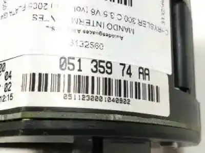 Second-hand car spare part indicator switch for chrysler 300 c egg oem iam references 05135974aa 05112300 01311205 