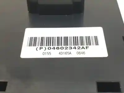 Second-hand car spare part left front power window switch for chrysler 300 c egg oem iam references p04602342af  