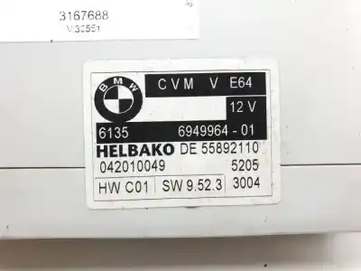 Second-hand car spare part electronic module for bmw serie 6 cabrio (e64) n62b44a oem iam references 6135694996401 55892110 042010049 