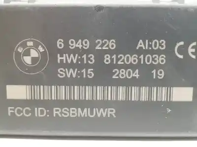 Second-hand car spare part electronic module for bmw serie 6 cabrio (e64) n62b44a oem iam references 6949226  