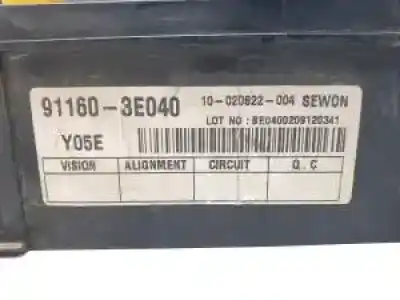 Second-hand car spare part fuse box unit for kia sorento (bl) d4cb oem iam references 911603e040 10020822004 