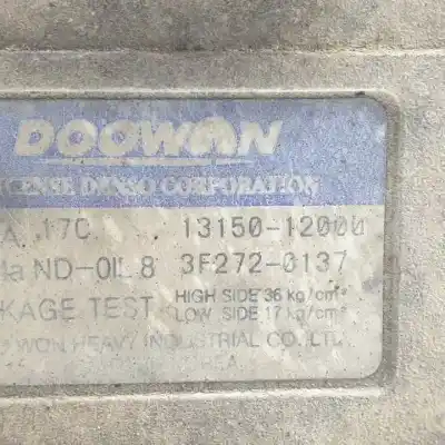 Peça sobressalente para automóvel em segunda mão compressor de ar condicionado a/a a/c por kia carnival ii j3 referências oem iam 1315012000 3f2720137 