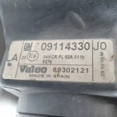 Pezzo di ricambio per auto di seconda mano faro anteriore destro per opel corsa c g-z12xe riferimenti oem iam 09114330 halogeno 89302121 