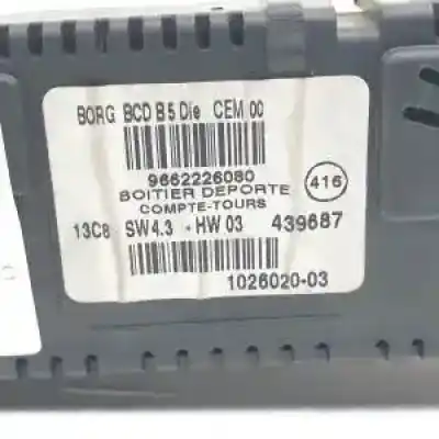 Second-hand car spare part multifunction display for citroen c4 coupe 9hx oem iam references 9662226080 102602003 439687 