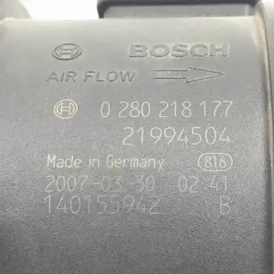 Автозапчастина б/у витратомір повітря для opel antara z32se.10hm посилання на oem iam 21994504 0280218177  Автозапчастина б/у витратомір повітря для opel antara z32se.10hm посилання на oem iam 21994504 0280218177