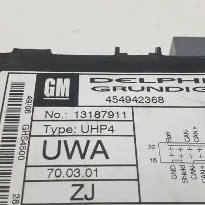 Автозапчасти б/у комфортный модуль за opel antara z32se.10hm ссылки oem iam 13187911 454942368  Автозапчасти б/у комфортный модуль за opel antara z32se.10hm ссылки oem iam 13187911 454942368