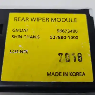 Second-hand car spare part electronic module for opel antara z32se.10hm oem iam references 96673480 5278b01000  Second-hand car spare part electronic module for opel antara z32se.10hm oem iam references 96673480 5278b01000