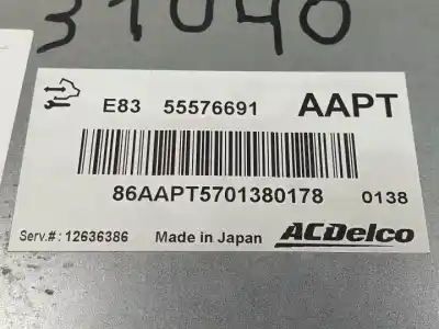 Pezzo di ricambio per auto di seconda mano centralina motore per opel corsa d a14xer riferimenti oem iam 55576691  