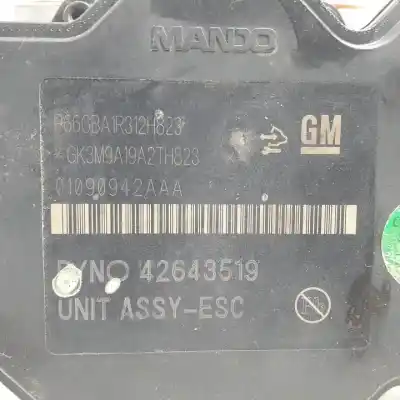 Pezzo di ricambio per auto di seconda mano abs per opel mokka x d14net riferimenti oem iam 42643519 688250455 42643519 