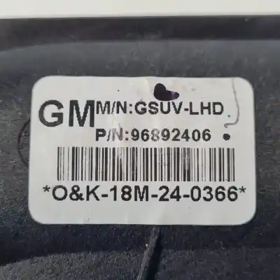Pezzo di ricambio per auto di seconda mano potenziometro a pedale per opel mokka x d14net riferimenti oem iam 96892406  