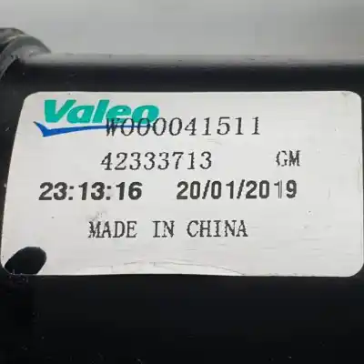 Peça sobressalente para automóvel em segunda mão motor do limpa para brisas por opel mokka x d14net referências oem iam 42333713 w000041511 