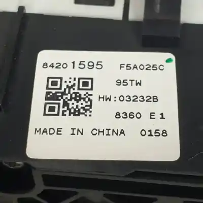 Автозапчастина б/у управління світлом для opel mokka x d14net посилання на oem iam 84201595  