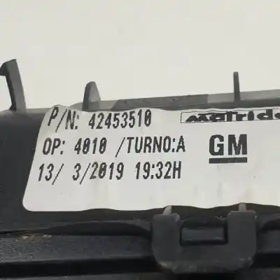 Pezzo di ricambio per auto di seconda mano maniglia esterna del cancello per opel mokka x d14net riferimenti oem iam 42453510  