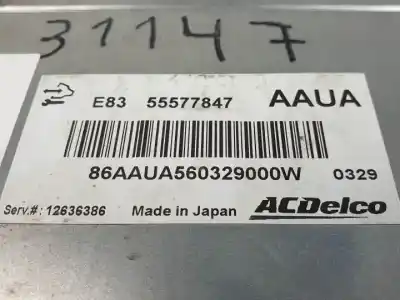 Pezzo di ricambio per auto di seconda mano centralina motore per opel corsa d a14xer riferimenti oem iam 55577847  