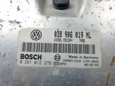 Second-hand car spare part ecu engine control for seat leon (1m1) d-alh oem iam references 0281012276 038906019nl 