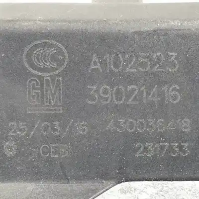 Peça sobressalente para automóvel em segunda mão fechadura do mala por opel meriva b a14net referências oem iam 39021416  