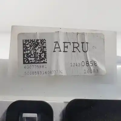 Peça sobressalente para automóvel em segunda mão quadrante por opel meriva b a14net referências oem iam 13430858 600775881 