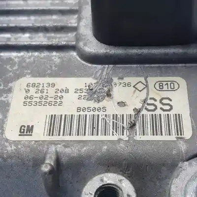 Pezzo di ricambio per auto di seconda mano centralina motore per opel corsa c z12xep riferimenti oem iam 0261208253 55352622 