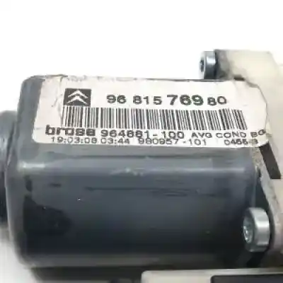 Peça sobressalente para automóvel em segunda mão elevador de vidros dianteira esquerda por citroen c4 coupe 9hx referências oem iam 9681576980  