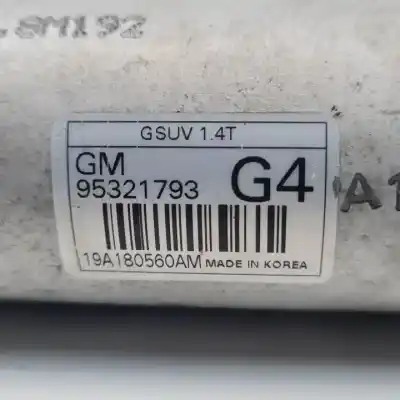 Pezzo di ricambio per auto di seconda mano condensatore / radiatore aria condizionata per opel mokka x d14net riferimenti oem iam 95321793  