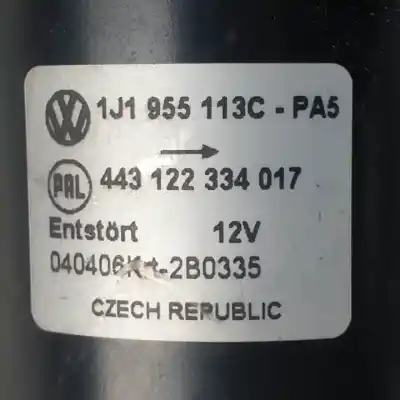 Автозапчастина б/у двигатель передніх склоочисників для seat leon (1m1) d-asv посилання на oem iam 1j1955113c 443122334017 