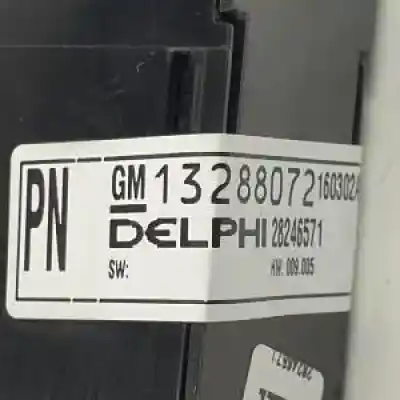 Second-hand car spare part switch for opel meriva b a14net oem iam references 13288072 28246571 