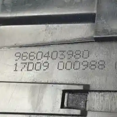 Pezzo di ricambio per auto di seconda mano baule / serratura del cancello per peugeot 207 d-8hz riferimenti oem iam 9660403980  