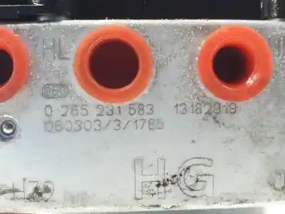 Pezzo di ricambio per auto di seconda mano abs per opel corsa c z12xep riferimenti oem iam 13182319 0265231583 0265800443 