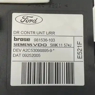 Second-hand car spare part rear left window motor for ford focus c-max (cap) g6dd oem iam references 981536103 5wk11574j a2c53098895 