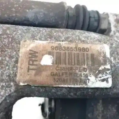 Peça sobressalente para automóvel em segunda mão pinça de travão traseira esquerda por citroen c4 coupe 9hx referências oem iam 9683853980  