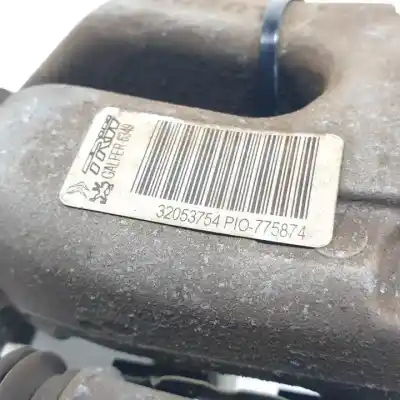 Peça sobressalente para automóvel em segunda mão pinça de travão traseira esquerda por citroen c3 hn05 referências oem iam 32053754  