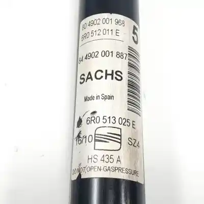 Автозапчастина б/у амортизатор задній лівий для seat ibiza (6j5) bxw посилання на oem iam 6r0512011e 6r0513025e 