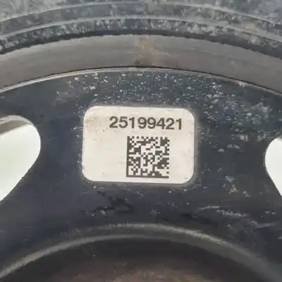Peça sobressalente para automóvel em segunda mão polia do virabrequim por opel mokka x d14net referências oem iam 25199421  