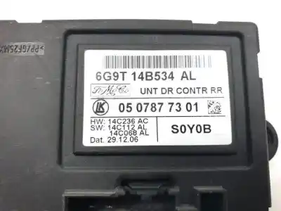 Автозапчастина б/у модуль комфорт для ford s-max (ca1) qxwb посилання на oem iam 6g9t14b534al  