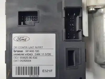 Автозапчасти б/у мотор стекла переднего правого за ford focus c-max (cap) d-g8da ссылки oem iam 981406100 5wk11572e 
