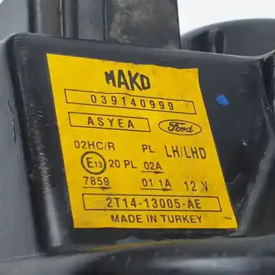 Автозапчасти б/у левая фара за ford tourneo connect (tc7) hcpa.hcpb.ffda ссылки oem iam 2t1413005ae halogeno 039140999 