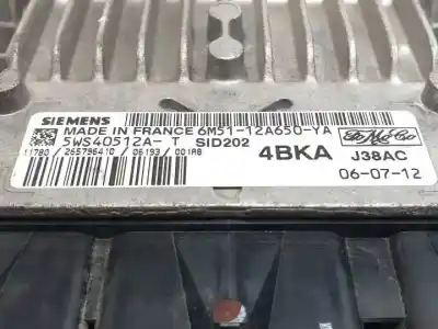 Автозапчастина б/у ебу контролер двигуна для ford focus c-max (cap) d-kkda посилання на oem iam 6m5112a650ya 5ws40512a 