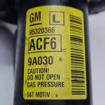 Pezzo di ricambio per auto di seconda mano ammortizzatore anteriore sinistro per opel mokka x d14net riferimenti oem iam 95320366  