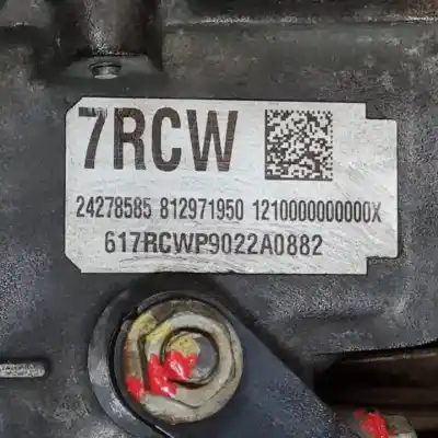 Second-hand car spare part gearbox for opel mokka x d14net oem iam references 24278585  