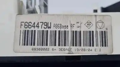 Peça sobressalente para automóvel em segunda mão comando de sofagem (chauffage / ar condicionado)  por citroen c2 (jm_) 1.6 referências oem iam f664479w 69300002 