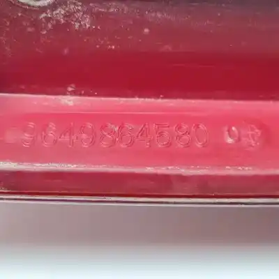Second-hand car spare part left tailgate light for citroen c2 (jm_) 1.6 oem iam references 9649864580  