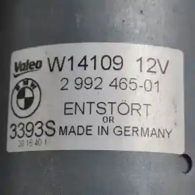 Second-hand car spare part front windshield wiper motor for bmw x1 (e84) n47d20k1.n47d20c.11002467138 oem iam references w14109 299246501 3393s 