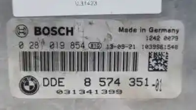 Second-hand car spare part ecu engine control for bmw x1 (e84) n47d20k1.n47d20c.11002467138 oem iam references 0281019854 8574351 