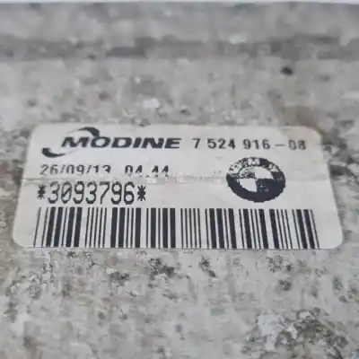 Second-hand car spare part intercooler for bmw x1 (e84) n47d20k1.n47d20c.11002467138 oem iam references 752491608  