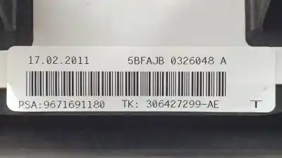 Автозапчасти б/у подушка безопасности передняя правая за citroen c3 8hzdv4td.8hrdv4c.8hz.8hr.8h01 ссылки oem iam 9671691180 306427299ae 