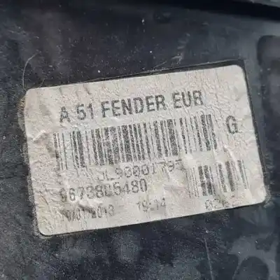 Pezzo di ricambio per auto di seconda mano lampada posteriore sinistra per citroen c3 8hzdv4td.8hrdv4c.8hz.8hr.8h01 riferimenti oem iam 9673805480  