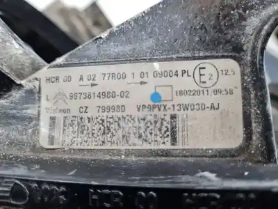 Автозапчасти б/у левая фара за citroen c3 8hzdv4td.8hrdv4c.8hz.8hr.8h01 ссылки oem iam 967381498002  