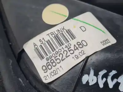 Pezzo di ricambio per auto di seconda mano luce di coda interna destra per citroen c3 8hzdv4td.8hrdv4c.8hz.8hr.8h01 riferimenti oem iam 9685225480 89090140 