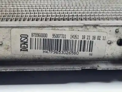 Pezzo di ricambio per auto di seconda mano radiatore d acqua per citroen c3 8hzdv4td.8hrdv4c.8hz.8hr.8h01 riferimenti oem iam 9653026580 870960000 