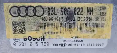 Second-hand car spare part ecu engine control for audi q5 (8r) caha.cglb.cmga oem iam references 0281015752 03l906022nh 03l906022b 
